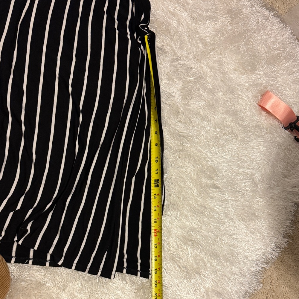 A. Byer Black and White Maxi Skirt - Picture 5 of 7
